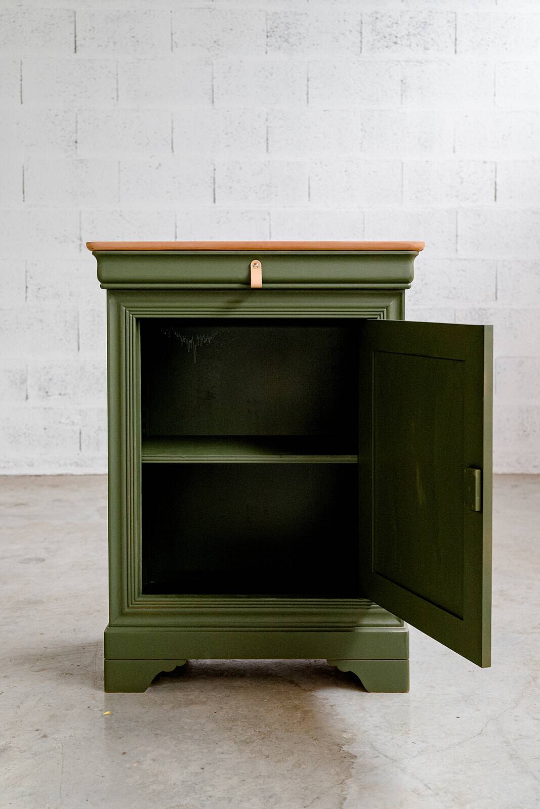 Old wooden jam maker