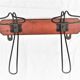 Former wooden mural coat holder 1900/1930