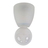 Vintage Glass Ceilling Lamp from by Targetti Sarkey, 1970s