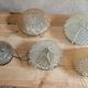 Set of 5 vintage ceiling lights