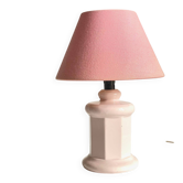 LAMPE Céramique Rose VINTAGE