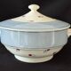 Large vegetable dish (soup tureen) in Digoin Sarreguemines earthenware, model AIX.