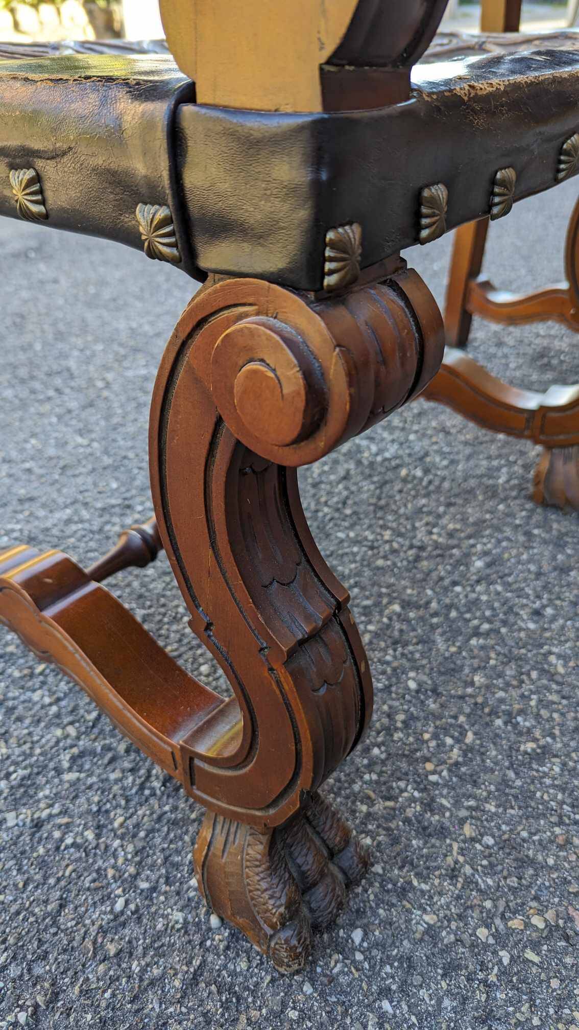 Spanish Renaissance style armchairs