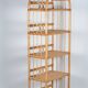 Rattan bookcase-shelves