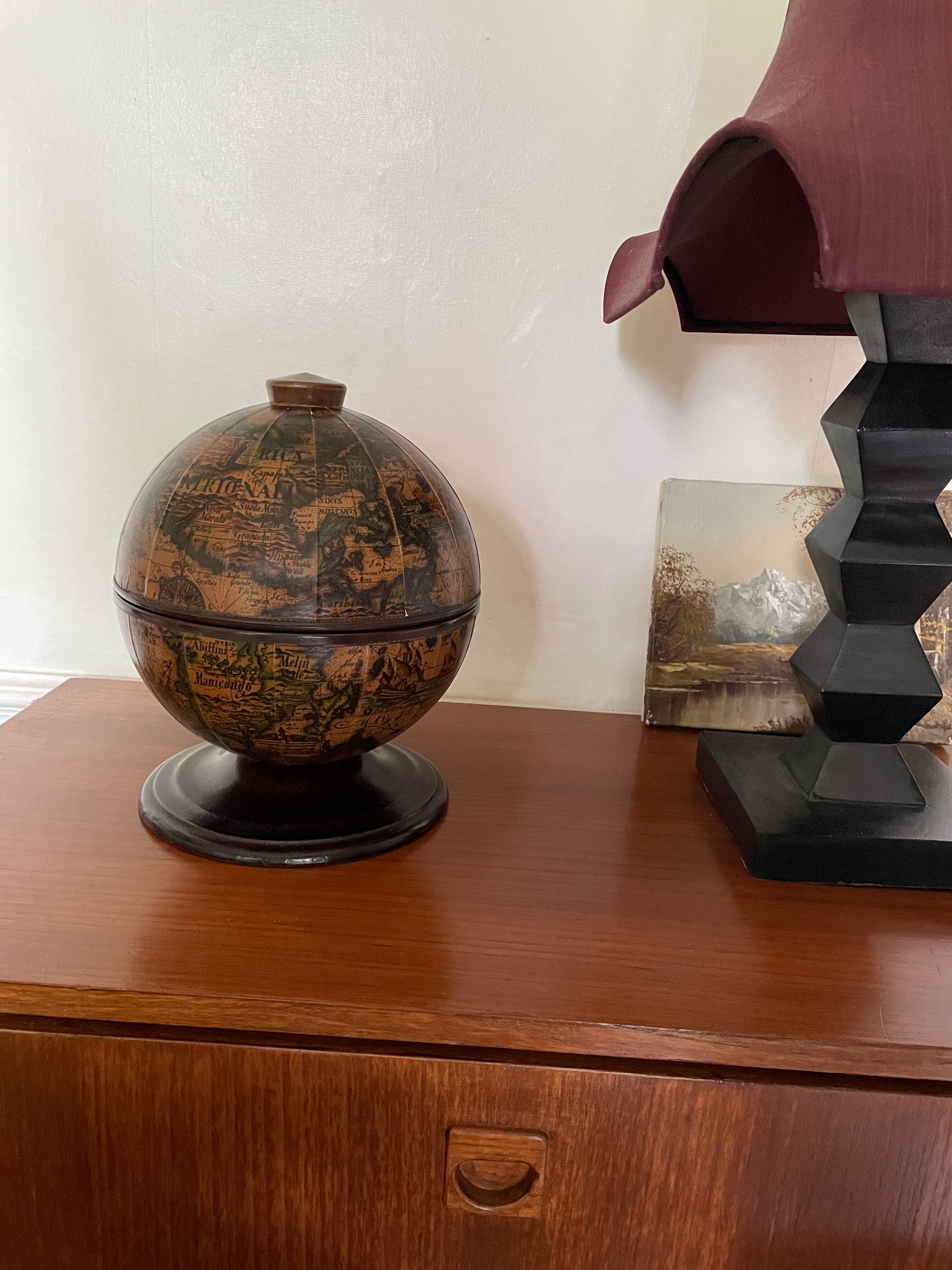 1960's world-globe ice bucket