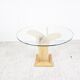 Bamboo dining table by Vivai Del sud, 1970s
