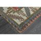 1970s Vintage Turkish Handmade Wool & Cotton Pink Area Rug 155x209