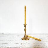 Small brass candle holder