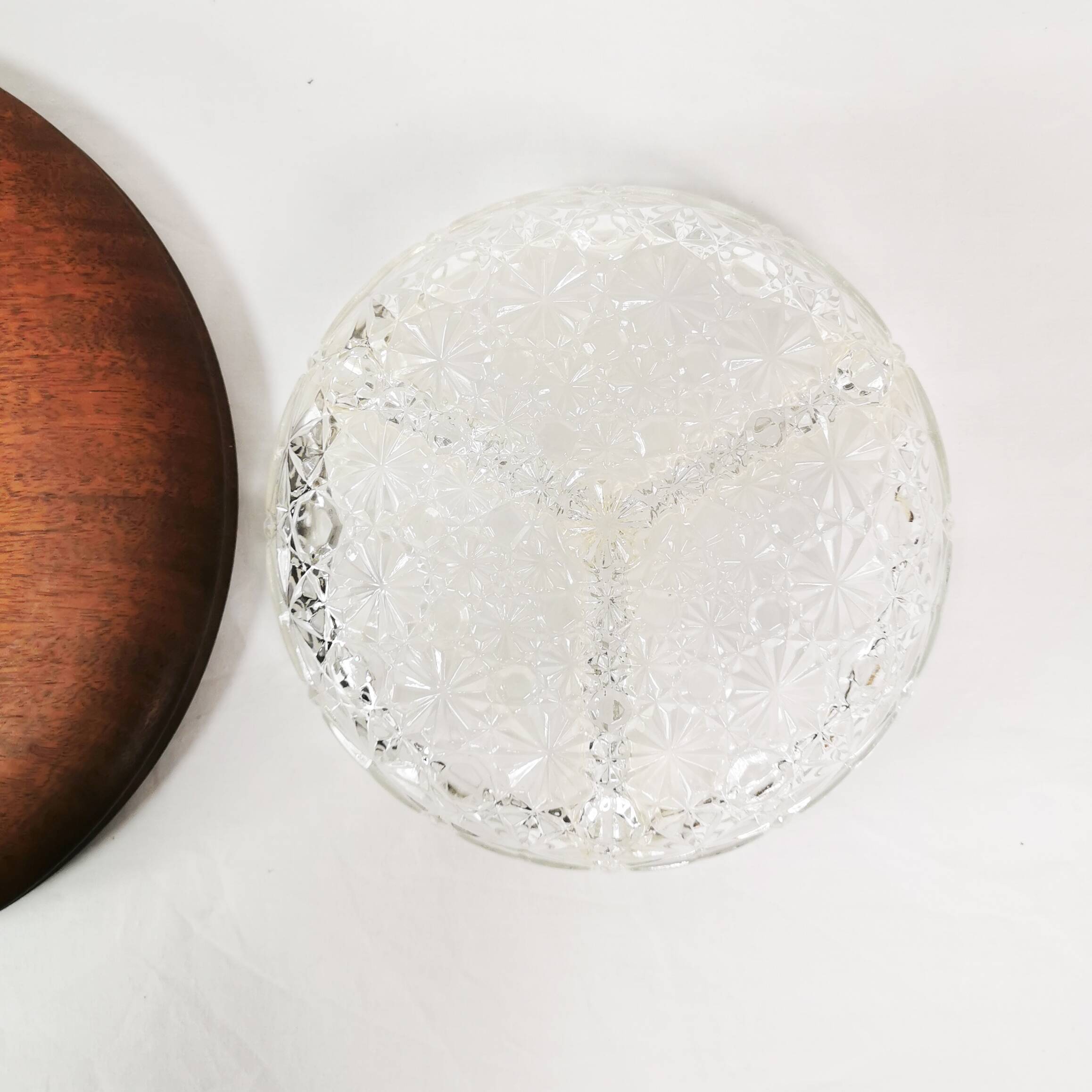 Mid Century teak snack plate, Richard Forgan Bwt, United Kingdom, 1960s.