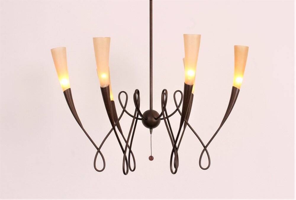 Kronleuchter von Jean Francois Crochet für Terzani, 1980er