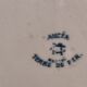 Trivet antique en porcelaine Français