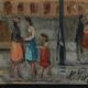 Michel Pabois : Paris, la place Vendôme, huile sur toile originale signée