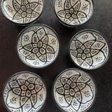Set of 6 ceramic bowls