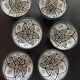 Set of 6 ceramic bowls