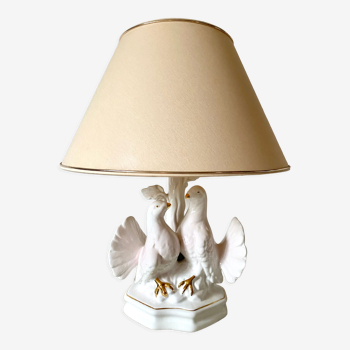 Lampe vintage en céramique colombes