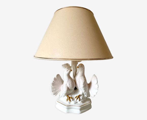 Lampe vintage en céramique colombes