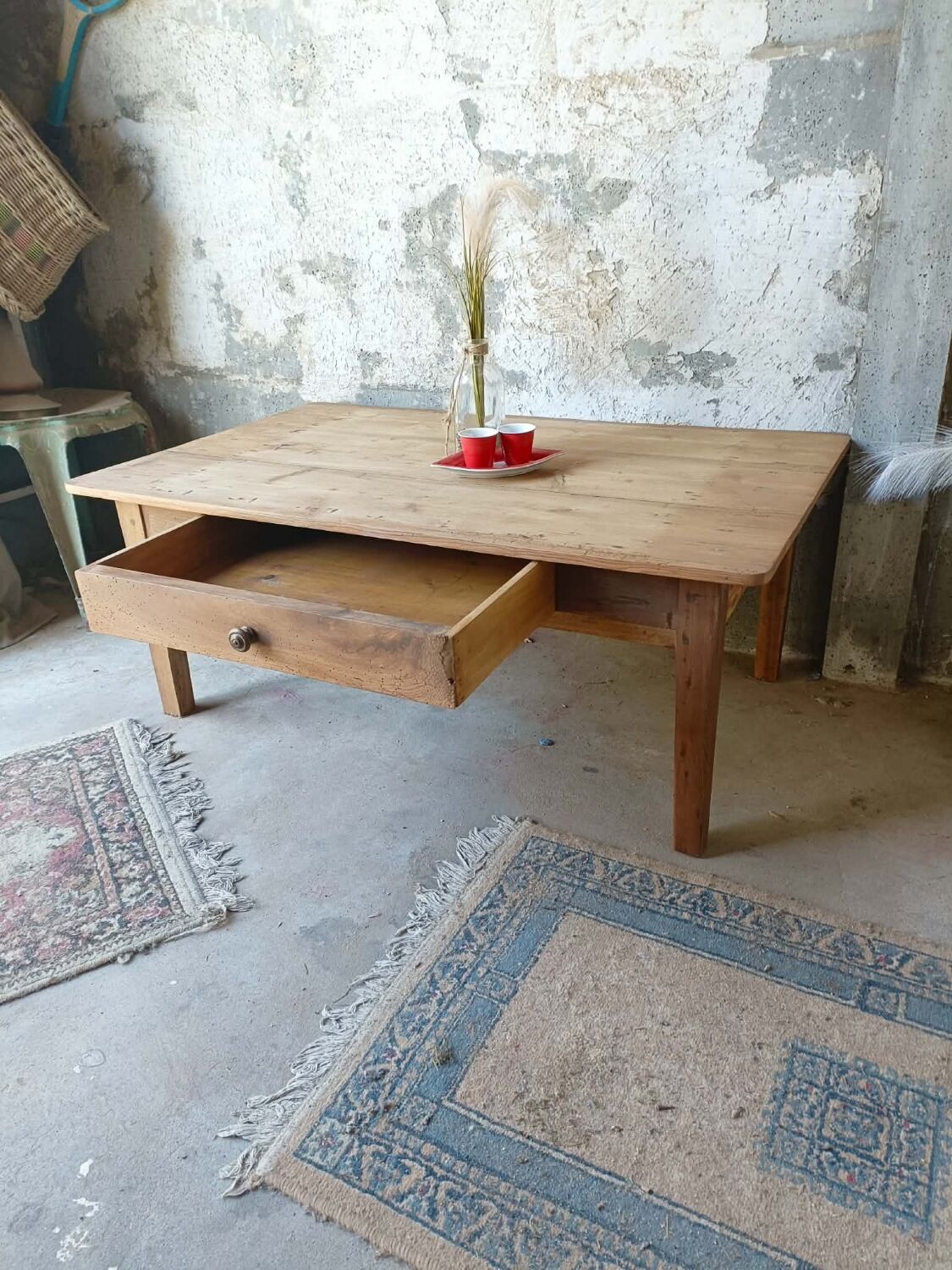 Farmhouse coffee table