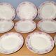 Suite de 10 assiettes plates CM Paris