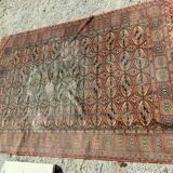 Old Afghan carpet 241 x 165