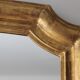 Large mirror Louis Philippe "gendarme hat" 84x138cm