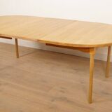 Vintage oval dining table | Oak | Extendable