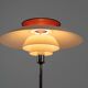 Lampadaire PH80 de Poul Henningsen pour Louis Poulsen (Danemark, années 1980).