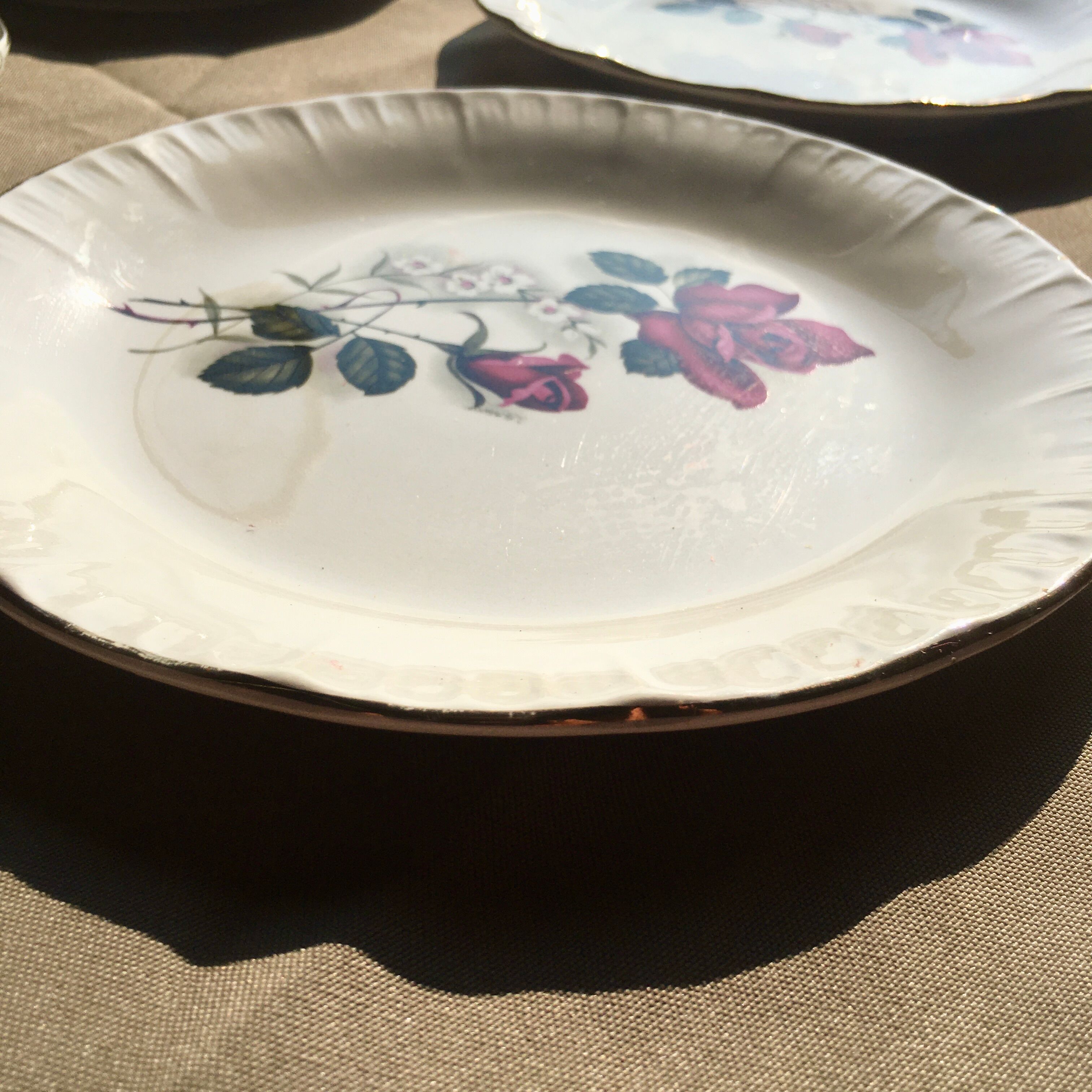 Digion&Sarreguemines dessert plates