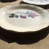Digion&Sarreguemines dessert plates