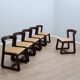 Set of 6 dining chairs Mario Sabot, Italy 1970s