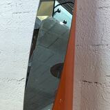 Orange lipstick mirror