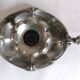 International design pink pewter cellar rat candle holder