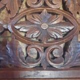 Fronton en bois
