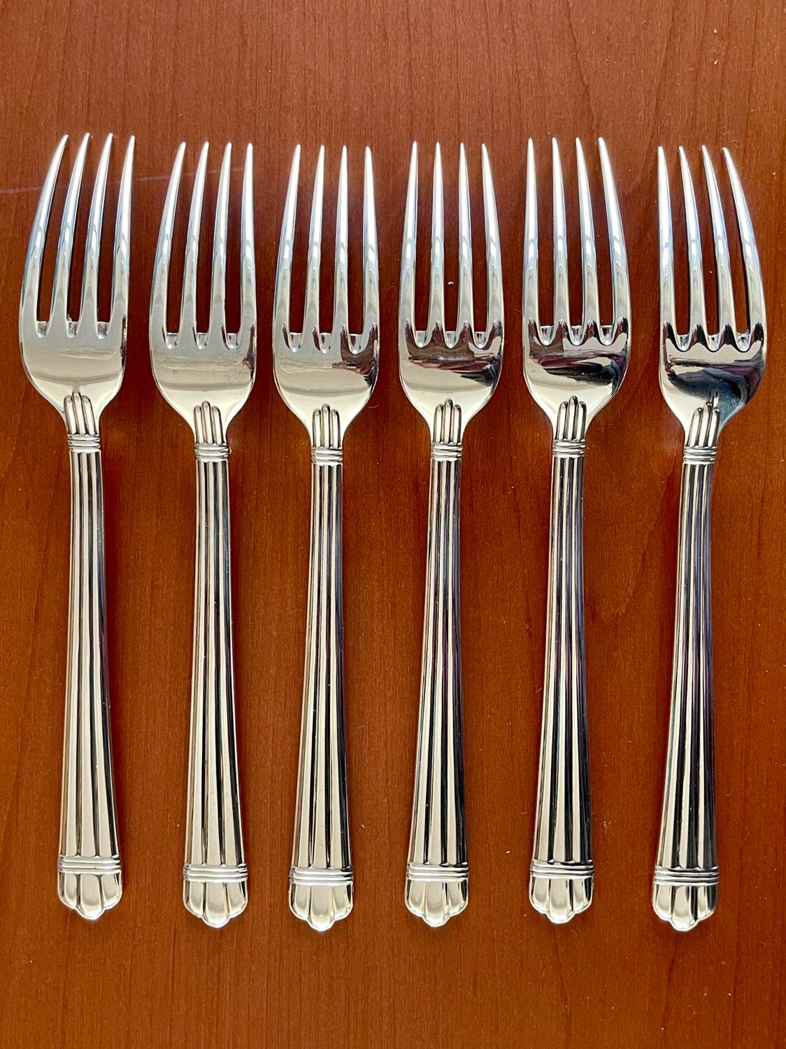 6 new aria christofle forks