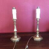 Duo ancient lamps