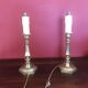 Duo lampes anciennes