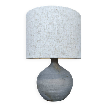 Lampe vintage en céramique forme boule