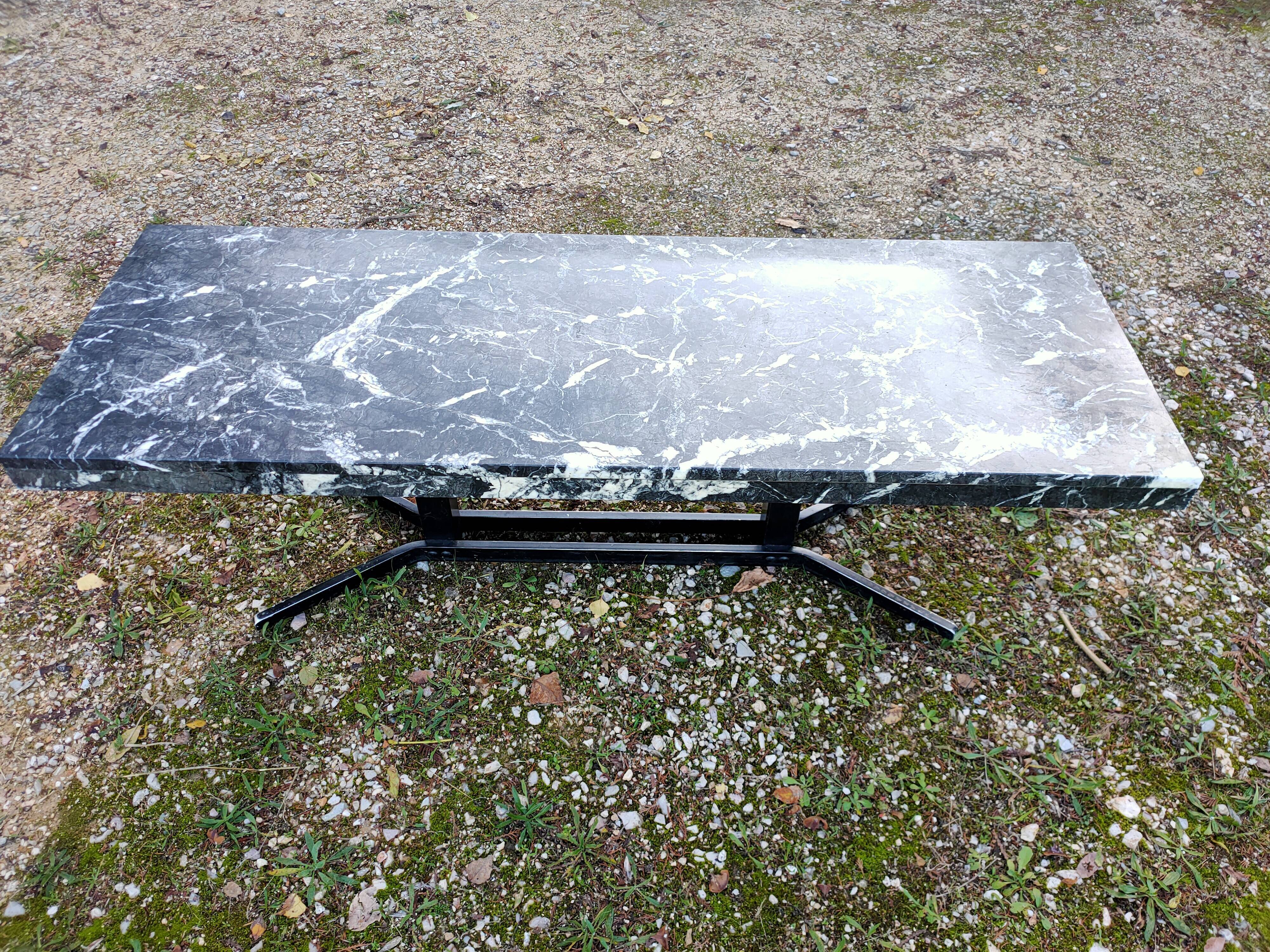 Vintage marble coffee table