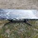 Table basse vintage en marbre