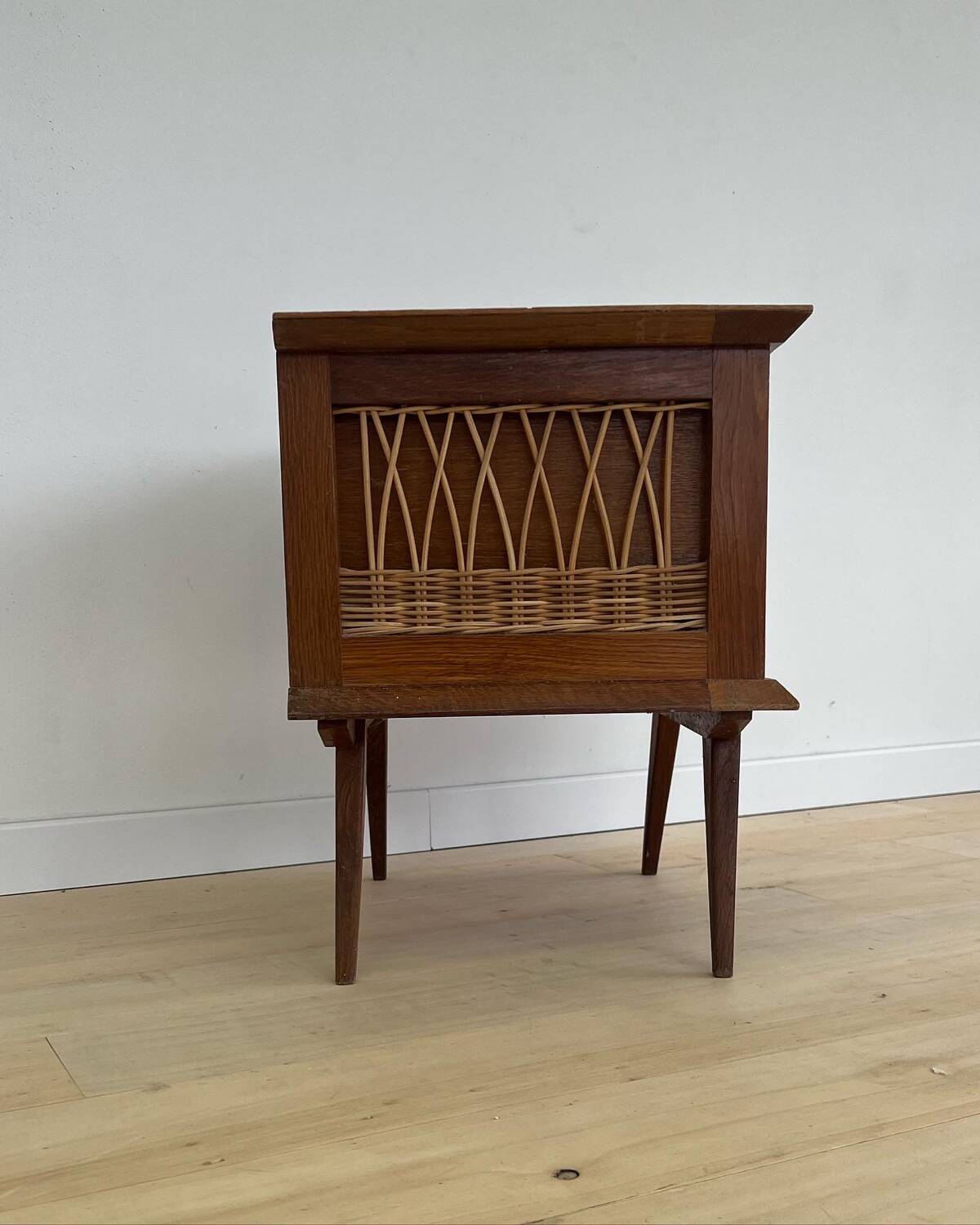 Vintage bedside table