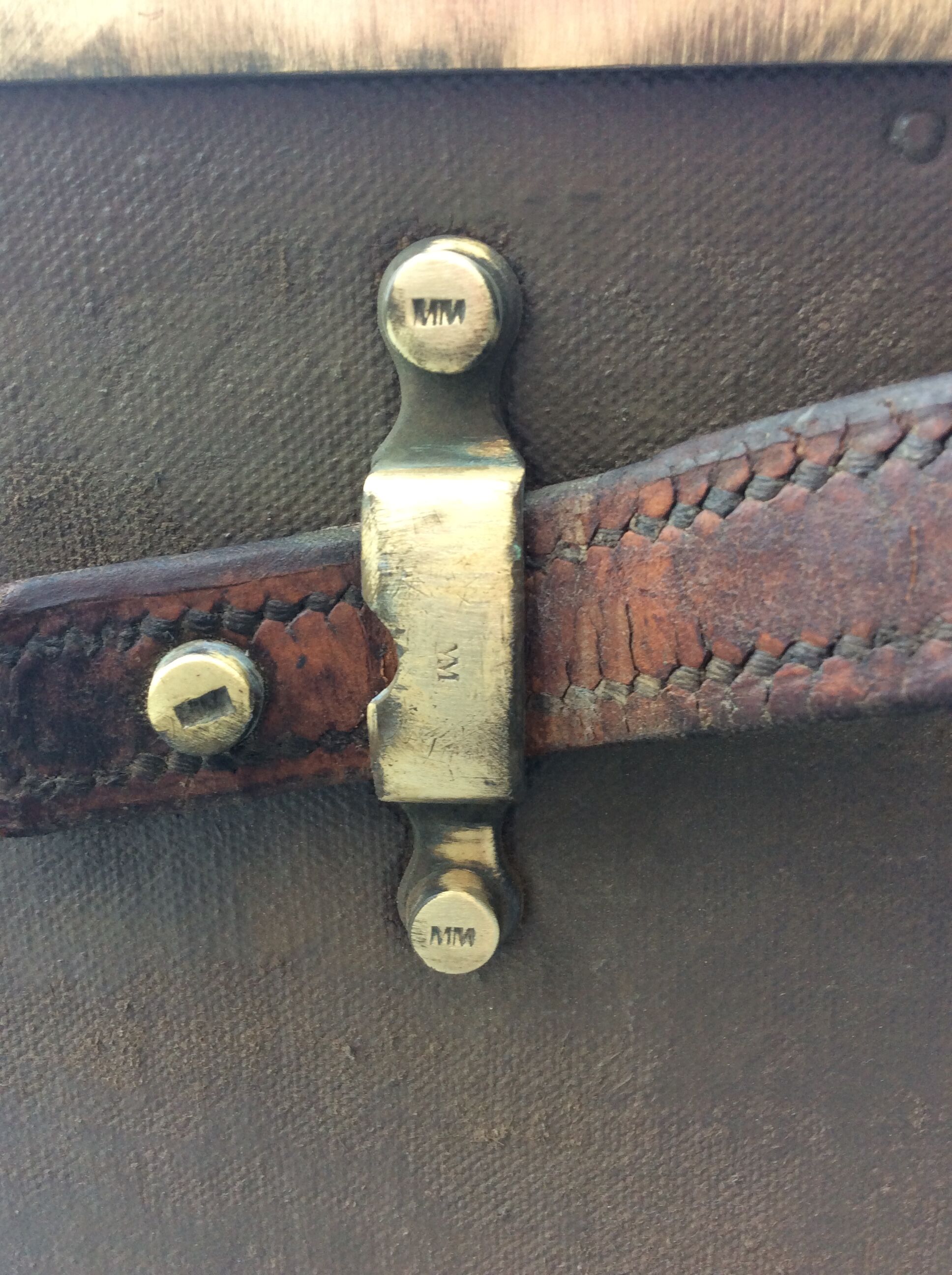 Luxury travel trunk signed and numbered 1890 renovated