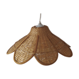 Vintage rattan hanging lamp