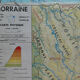 Former vintage school card MDI - Lorraine France