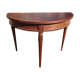 Console demi lune style empire bois vintage
