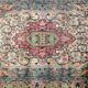 Persian wool and silk rug