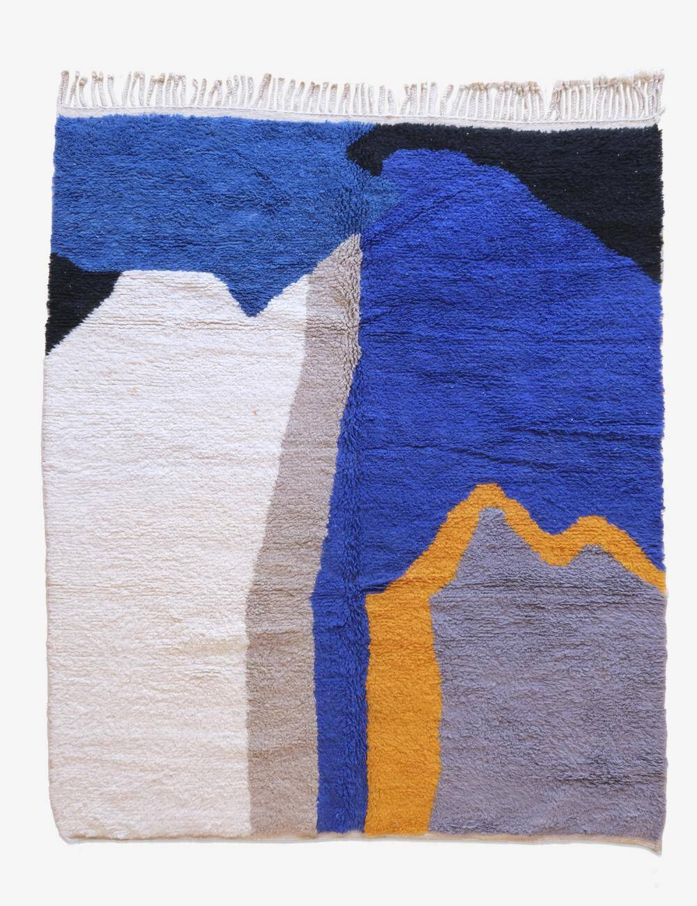 Abstract Berber Rug - 275 x 212 cm