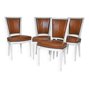 Suite 4 chaises - louis xvi