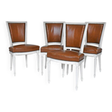 Set of 4 Louis XVI style chairs
