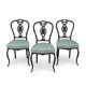 Série de 3 chaises Napoléon III