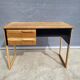 Scandinavian desk 1960s black pangaré