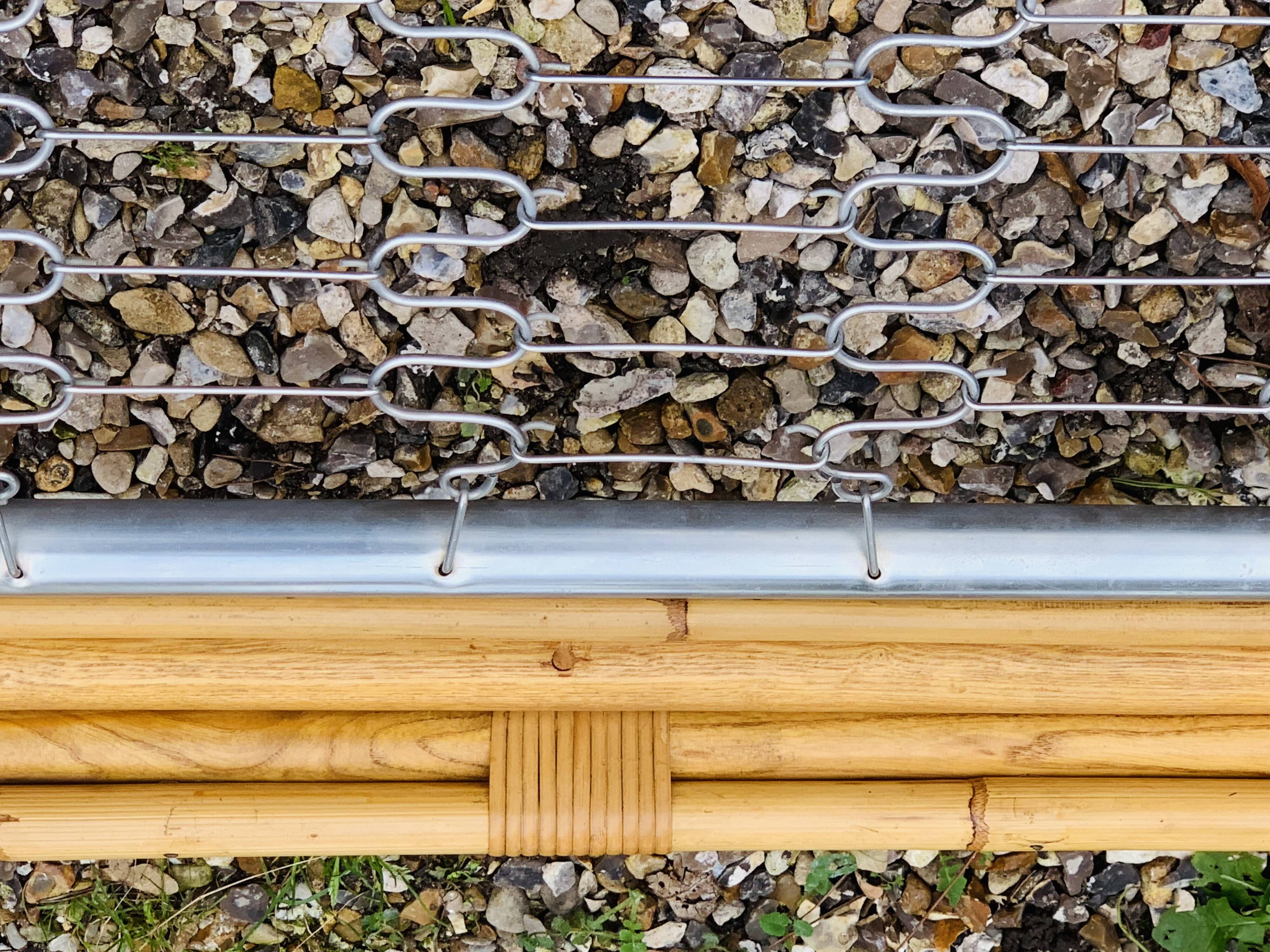 Rattan basket bed 90x190 vintage 1960